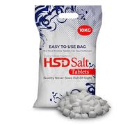 HSD Salt Tablets 10Kg Bag Laundry Softener, Compatible to All Water Softener Washing Machines, 100% Genuine British Salt Tablets for Premium Quality (1 Bag)