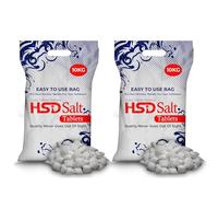 HSD Salt Tablets 10Kg Bags Best For Laundry Kitchen Dish Washing | Compatible to All Water Softner Machines | Food Grade 100% Genuine British Salt Tablet Of Premium Quality (2 Bags)