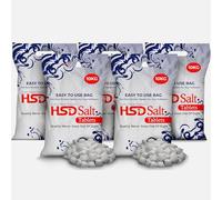 HSD Salt Tablets 10Kg Bags Best For Laundry Kitchen Dish Washing Compatible to All Water Softner Machines Premium Quality Food Grade 100% Genuine British Salt Tablet (5 Bags)