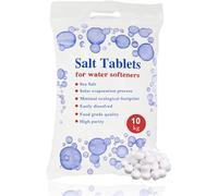 HSD Salt Tablets 10Kg Water Softener Best For Laundry Kitchen Dish Washing | Compatible to All Water Softner Machines | Premium Quality | Food Grade 100% Genuine British (10 Bags)