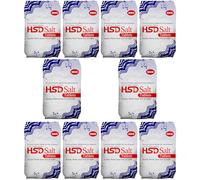 HSD Salt Tablets 25Kg Bags Best For Laundry Kitchen Dish Washing | Compatible to All Water Softner Machines | Food Grade 100% Genuine British Salt Tablet Of Premium Quality (10 Bags)