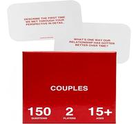 Hsdbuy Card games for couples we're Not really strangers -150 Conversation Cards for Adults,girlfriend,boyfriend,wife,husband-Party Card Game & Icebreaker for Game Night or Date Night (COUPLES)