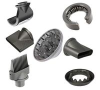 HSDK 7-Piece Accessory Kit - Compatible with Dyson Supersonic HD01-HD08 (Hair Dryer Attachments for Styling, Diffusing, Smoothing & Volume)