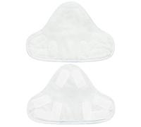 HSDK Steam Mop Pads - 2-Pack Compatible with H2O X5 5-in-1 Series (Triangular Microfibre Replacement Cloths)
