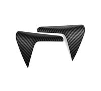 HSDLFIRK For Model 3 Y 2024 2025 Side Camera Cover Turn Signal Trim Protector ABS Leaf Board Accessory (Matte Carbon Fiber Pattern)