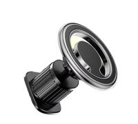 HSDLFIRK Magnetic Car Phone Holder Stand Magnet Mount Support GPS Mobile Bracket In For 15 14 13 12(Air Vent silver)