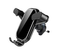 HSDLFIRK Universal Car Phone Holder Gravity Mobile Stand GPS Support Auto Air Vent Mount For 14 13 12 11 Pro Max Xr(Black 2)