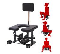 HSDwerwh SM Adjustable Face Seat, Sex Stool, Erotic Lower Body Stool