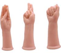 HSDwerwh XXL Hand Dildo - Large fist Dildo and Anal Plug - Hand Dildo Sex Toy for Men and Women - Anal Dildo with Suction Cup for Anal and Vaginal(C)