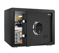 HSDYS Biometric Fingerprint Safe-1.2 Cubic Feet, Home Safe Box with Digital Keypad,Security Safe and Steel Lock Box For Home,Office and Hotel
