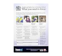 HSE A2 Health & Safety Law Poster Northern Ireland Version, What You Need To Know, Laminated Environmentally Friendly Material, Authentic Embedded Hologram, W420mm x H594mm