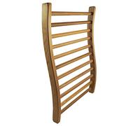 HSE Cedar S-Shape Sauna Backrest (1, Red Cedar)