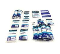 HSE Certified First Aid Kit Refill for 1-10 Persons - Restock Essential Emergency Supplies - Ideal for Home, Office, or Travel Kits