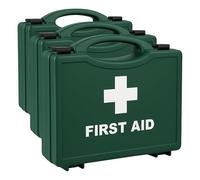 HSE First Aid Kit for 1-20 Person Workplace - Compact Office, Warehouse & Shop First Aid Box with HSE Approved Contents, Lightweight & Compliant (Pack of 3)