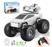 HSEAMALL Remote Control Cars RC Car Monster Truck Toy Car 1:16 Amphibious Remote Control Cars with Water Squirt,4WD All Terrain Off Road Pickup RC Truck for Kids