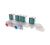 HSEDTEDMA A38T-For，Compatible For GE, Hotpoint Washer Replacement Part-Water Inlet Valve 120V ERP WH23X29538 Water Valve Unit Distribution