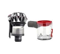 HSEDTEDMA For，Compatible For Dyson V7 V8 Original Cyclone Collector Cyclone Dust Cup Dust Box Robot Vacuum Cleaner Replacement Accessories(Cyclone collector)