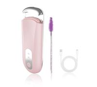 Hsenowi Heated Eyelash Curler for Natural Lashes 2-Level Adjustable Temperature Mini Electric Lash Curler Fast 3-Second Heat Up 24 Hours Long-Lasting Curl