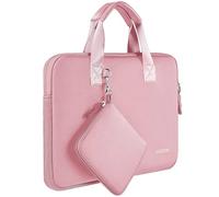 HSEOK 15.6-16 inch Elastic Laptop Sleeve with Small Case, Neoprene Carrying Bag Compatible with MacBook Neo/Pro 16" M5/M4/M3/M2/M1, MacBook Air 15 M5, XPS 16, Most 15.6-16 Notebooks,P02K01