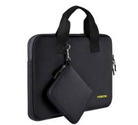 HSEOK Elastic Laptop Case 13.3-14 Inches Sleeve with Small Case, Neoprene Carrying Bag Compatible with MacBook Neo 14, MacBook Pro 14 M5/M4/M3/M2/M1, XPS 14 and Most 13.3-14 Notebooks,B02K01
