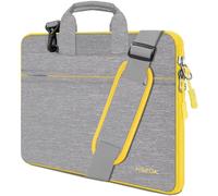 HSEOK Laptop Shoulder Bag 13 13.3 14 Inch Case Compatible with MacBook Pro 14 2025-2021 M4/M3/M2/M1, Mac Air/pro 13-13.3 Inch and Most Popular 13-14 Notebooks,Spill-Resistant Briefcase,LG02YL01