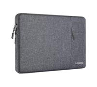HSEOK Laptop Sleeve 15 15.6 16 Inch Case, Compatible MacBook Pro 16 15.4 inch, Surface Book 2/1 15 inch and Most Popular 15-16 inch Notebooks, Linen Gray