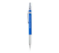 HSETHOA Drawing Pencil with Top Button Control, 0.5mm blue, H | Built-in Pocket Clip, Textured Grip Section, Top Button Refill Control, Single Pencil for Writing and Drawing