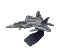 HSEYWVDJF 1:100 1/100 Scale FOR F22 Stealth Raptor Fighter F-22 Plane Diecast Metal Airplane Finished Static Plane Model(F-22 USA)