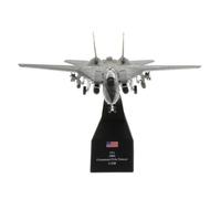 HSEYWVDJF 1:100 Diecast Model Flanker Jet Fighter Aircraft For Air Force Aircraft Raptor For Collection F-14 / F-15 / F/A-18F(US F14)