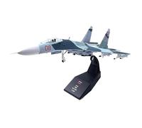HSEYWVDJF 1/100 For Russian Air Force Fighter Su 35 Airplane Alloy Model Diecast 1:100 Metal Planes Model(Su 27)