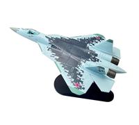 HSEYWVDJF 1/100 Russian Sukhoi For SU57 Su-57 Stealth Fighter Jet Airplane Aircraft Metal Military Diecast Plane Model