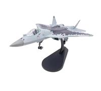 HSEYWVDJF 1/100 Scale FOR Sukhoi Su-27 Plane Model Russian Su-57 Fighter Stealth Aircraft Model(Su-57 Fighter)