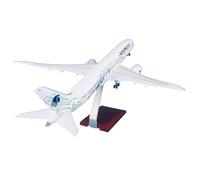 HSEYWVDJF 1:130 Scale Resin Aircraft With Wheels And LED Lights For Boeing B787-9 Aeromexico Quetzalcoatl Model Aircraft