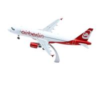 HSEYWVDJF 1:200 Alloy Collectible Plane For LH2201 Air Berlin Airbus A320 Last Flight Diecast Aircraft Jet Model