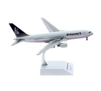 HSEYWVDJF 1:200 Alloy Collectible Plane XX2646 For Britannia Airlines Boeing 767-200ER Diecast Aircraft Jet Model