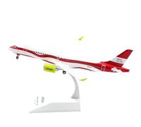 HSEYWVDJF 1:200 Scale For A220 YL-CSL AirBaltic Airlines Plane Aircraft Alloy Model With Base Landing Gear