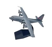 HSEYWVDJF 1/200 Scale FOR Lockheed C-130 Hercules Transport Aircraft Diecast Metal Airplane Military Plane Model