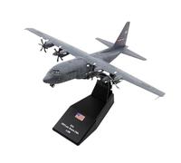 HSEYWVDJF 1/200 Scale Military Model FOR AC-130 Gunship Ground-attack Aircraft Fighter Diecast Metal Plane(C-130 J)