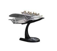 HSEYWVDJF 1/350 Scale For Classic 1929 Diecast German Dornier Do X Seaplane Model Static Model Display Gift Collection