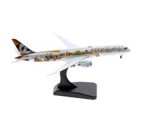 HSEYWVDJF 1:400 Alloy Plane XX4255 For Etihad Airways Dreamliner Choose Italy Livery B787-9 Diecast Aircraft Model