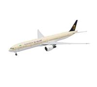 HSEYWVDJF 1:400 Scale For Saudia B777-300ER HZ-AK38 Diecasts Collectible Aircraft Model Metal Miniatures Toys