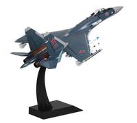 HSEYWVDJF 1/48 Scale Model For Russian Soviet Navy Su-35 Stealth Fighter Die-cast Metal Aircraft Model(Stly a)