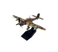 HSEYWVDJF 1:72 1/72 Scale For German Junkers Stuka JU-87B JU87 Bomber Fighter Diecast Metal Plane Aircraft Model(JU-87 I)
