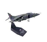 HSEYWVDJF 1:72 FOR British Marines Harrier Jump Fighter Jet Plane Diecast Metal Airplane Aircraft Ornament Model