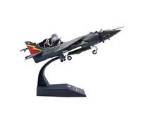 HSEYWVDJF 1:72 FOR British Marines Slalom Harrier Jet Fighter Aircraft Plane Model Airplane Alloy Model Diecast Metal Planes(Photo Color B)