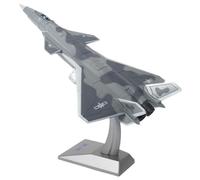 HSEYWVDJF 1:72 Scale For Fifth Generation Fighter J20 Static Simulation Die-cast Aircraft Model Toy Souvenir Display