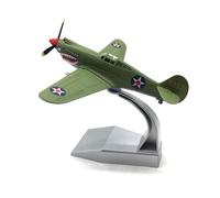 HSEYWVDJF 1/72 Scale For Messerschmitt Me-262 Fighter Alloy Military Aircraft Model Diecast Metal Model Plane(P-40 Fighter)