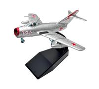 HSEYWVDJF 1/72 Scale For Soviet Mikoyan MiG-15 Mig15 Faggot Fighter Diecast Metal Plane Aircraft Airplane Model(Soviet Mig15)