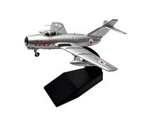 HSEYWVDJF 1/72 Scale For Soviet Mikoyan MiG-15 Mig15 Faggot Fighter Diecast Metal Plane Aircraft Airplane Model(Chinese Mig15)