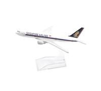 HSEYWVDJF 16cm For Singapore Airlines Boeing B747 Airplane Model Aircraft Model Diecast Metal Plane Model 1:400(Singapore B777)